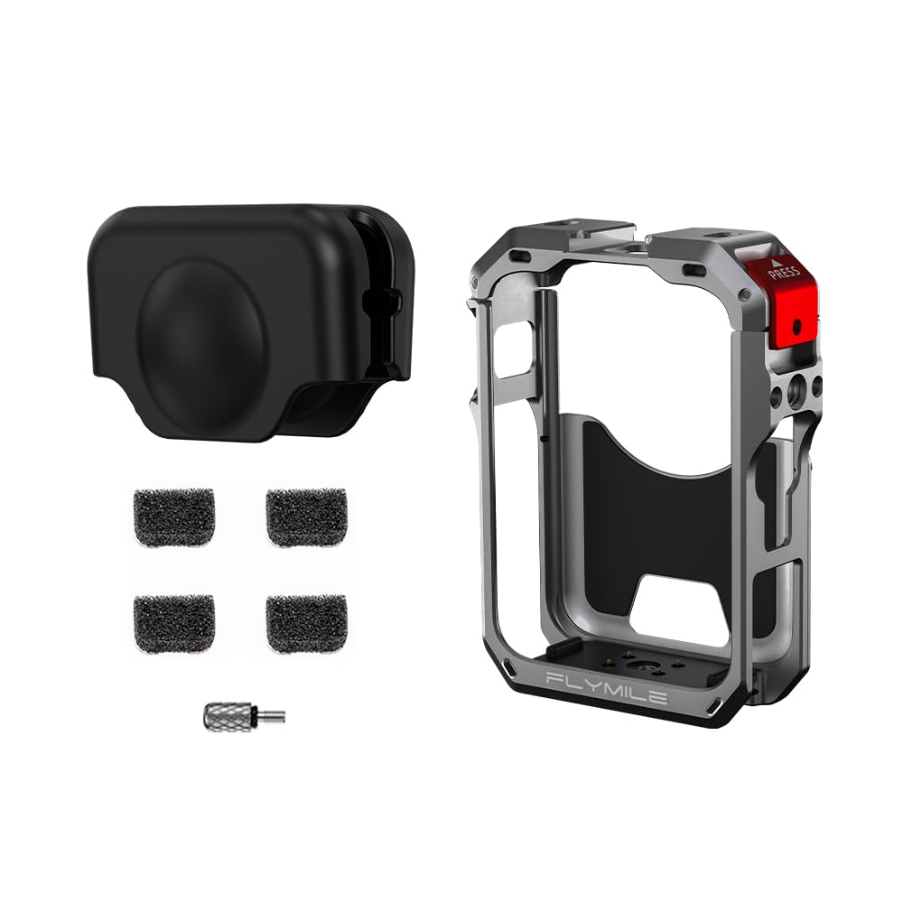 Aluminiowa obudowa ochronna klatka do aparatu DJI Osmo 360 II z osłoną