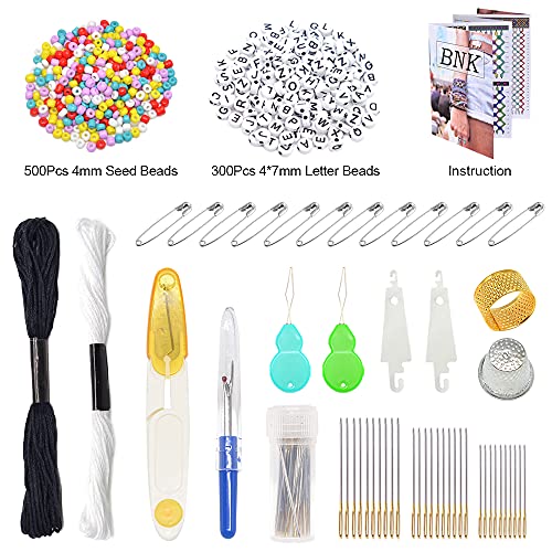 962Pcs Friendship Bracelet String Kits With Storage Box, 110 Colors Embroidery Thread And 800 Beads,52Pcs Cross Stitch Tools-Labeled With Embroidery Thread Numbers For Bobbins,Great Production Gift. #TOP1