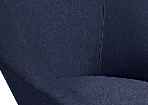 Max Winzer Sessel Loop | Aus Flachgewebe in Dunkelblau | 78 x 77 x 73 cm - 2855-1100-1645246 Max Winzer Sessel Loop | Aus Flachgewebe in Dunkelblau | 78 x 77 x 73 cm