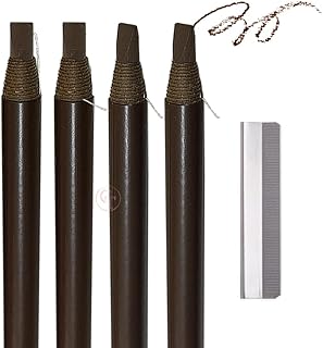 4 lápices de cejas impermeables de larga dura...