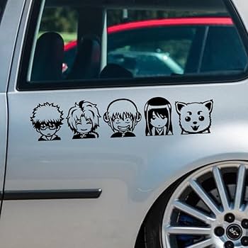 銀魂 ステッカー 坂田銀時 土方十四郎 沖田総悟 神楽 志村新八 山崎退 銀魂 ステッカー 坂田銀時 志村新八 神楽 沖田総悟 高杉晋助 桂