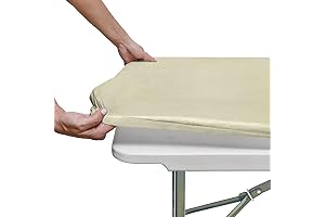 Fitted Vinyl Tablecloth Rectangle: Premium Waterproof PVC Protection for Your Table