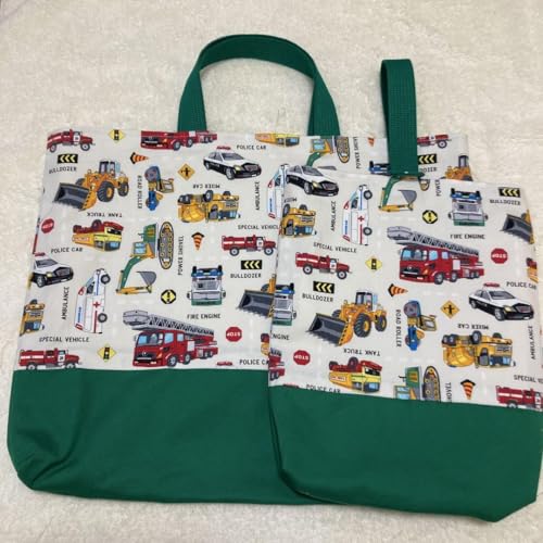 はたらくくるま♡レッスンバッグ 入園 男の子 - 製品詳細