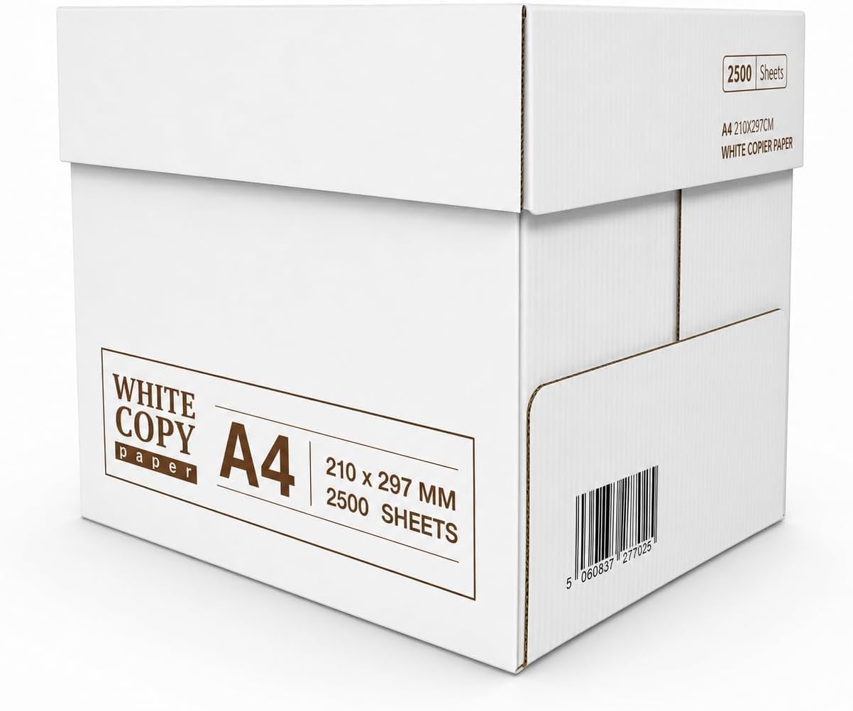 Multi-Purpose Printer Paper, 2500 Sheets, White