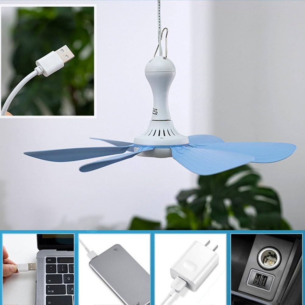 USB Oplaadbare Ventilator Draadloze Afstandsbediening Outdoor Camping Tent Draagbare Plafond Ventilator Desktop Slaapzaal Mini Muur Fan1