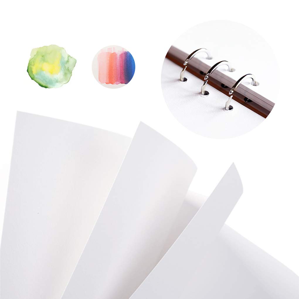 Cuaderno de bocetos, papel de dibujo, bloc de dibujo para niños y adultos, cuaderno de dibujo en espiral, papel de boceto, bloc de bocetos para dibujar, dibujar, pintar, dibujar, dibujar, 80 hojas