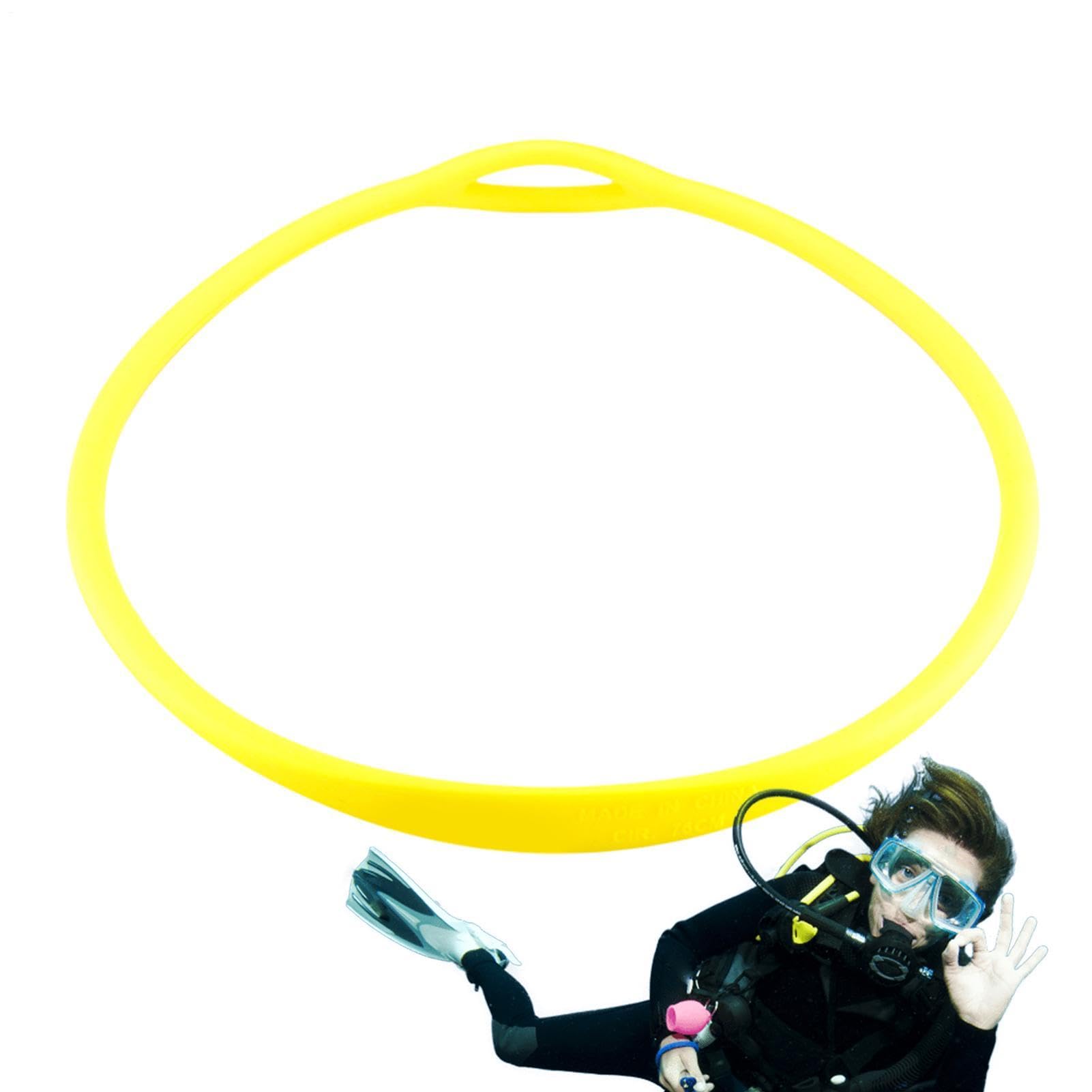 Soporte de silicona para el cuello de regulador de buceo negro 8