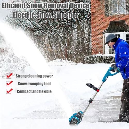Machine de déneigement manuelle 1200W pour déblayer la cour sans effort - 3