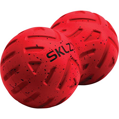 SKLZ Massage Balls - Deep Tissue Massager for Trigger Points, Myofascial Release, Physical Therapy, Pain Relief, Sore Muscles, and Faster Recovery. (2.5-inch, 5-inch, Dual Point, Universal)