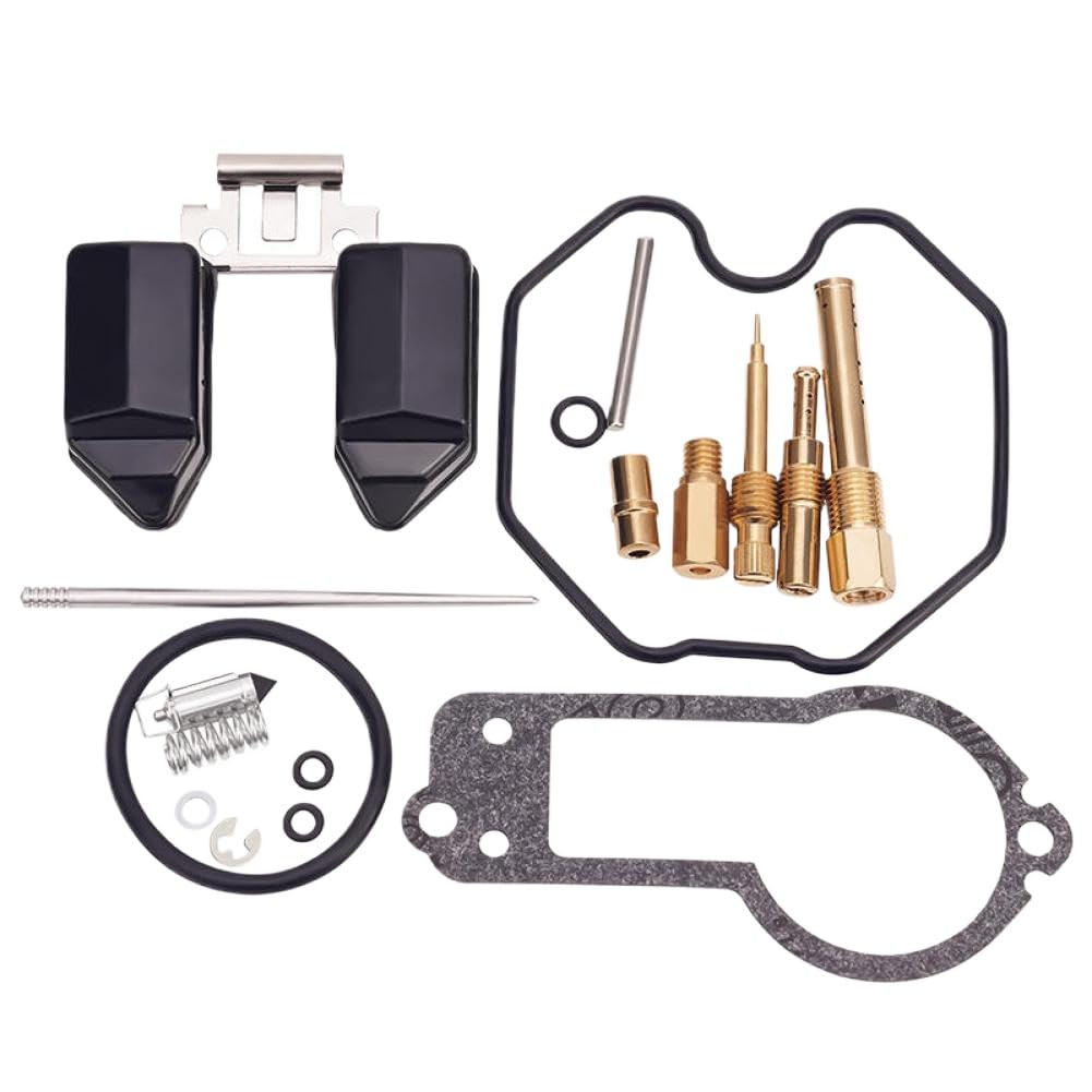 Kit de reparación de toberas para reconstrucción de carburador de motocicleta compatible con XR250R 1996–2004 XR250 R XR 250 16013-KN4-A10 16013KN4A10