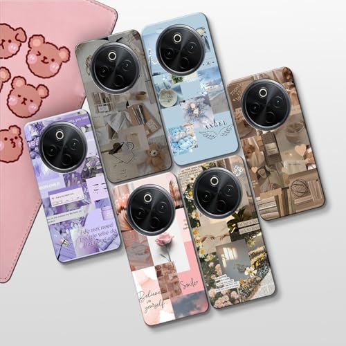 Image of COLORflow Back Cover Compatible with Vivo T4 5G / Y300 Pro 5G / iQOO Z10 5G | Aesthetic Color Customized Back Cover Compatible with Vivo T4 5G / Y300 Pro 5G / iQOO Z10 5G