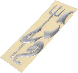 FAVOMOTO Truck Window Decals Truck Stickers 1pc 3D Car Decal lizard Metal Plating Devil Badge Sticker Car Sticker Car Ornament for Truck Motor Door Logo Stickers Bumper Sticker