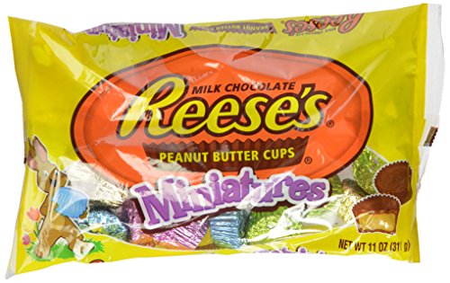 Reese's Easter Peanut Butter Cup Miniatures, 11-Ounce Bags (Pack of 4)