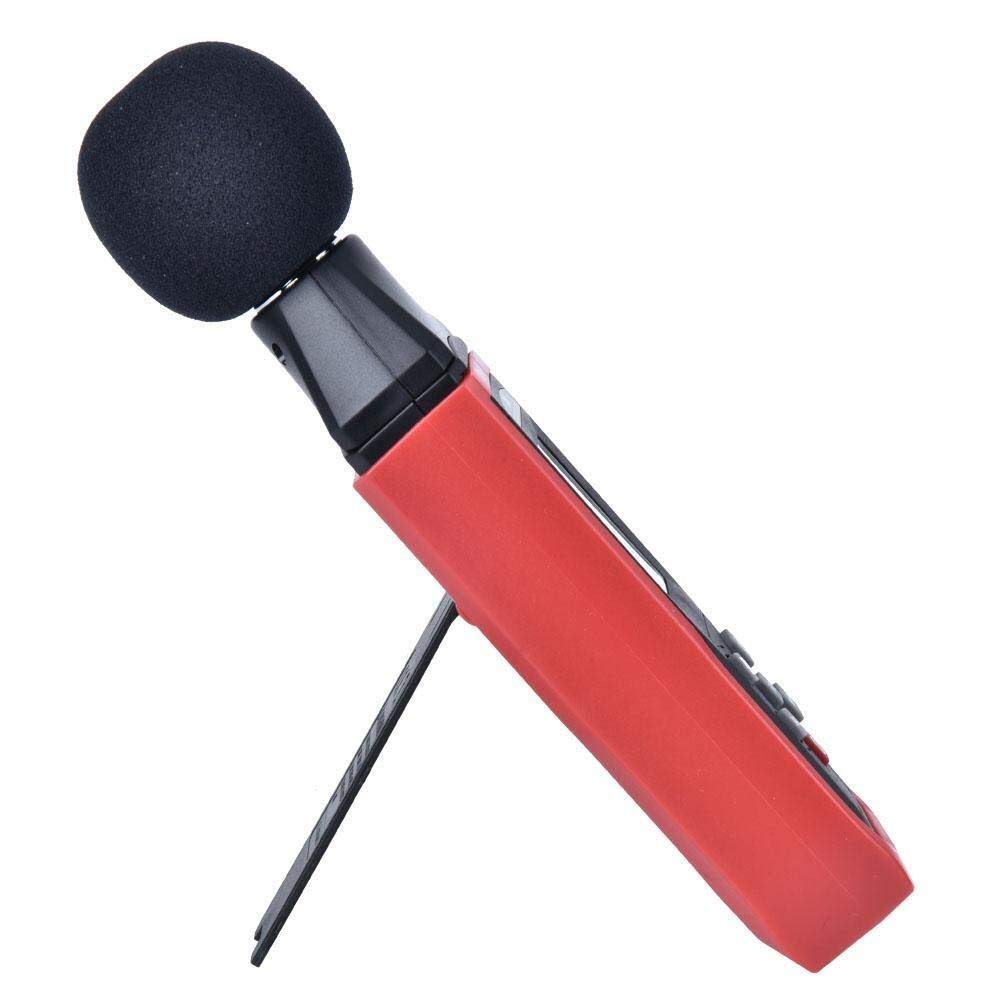 WJJ hsj Decibel Sound Level Meter-Einstellschalter digitaler Rausch-Tester-LCD-Display mit Messung 30 bis 130 dB for die Industrie Prüfung