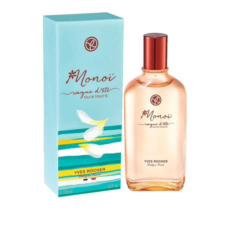 Eau De Toilette Yves Rocher Eau Des Vahines Monoi - Flacon 100 Ml, Neuf Avec Possible Défaut Mineur