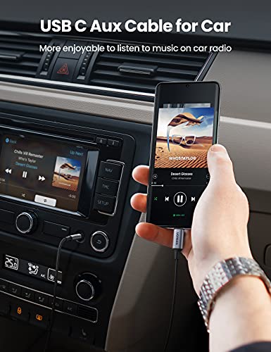 Ugreen Usb C To 3.5Mm Audio Headphone Jack Adapter Bundle With 6.6Ft Usb C To Aux Cord 3.5Mm Type C Audio Adapter #TOP6