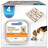 Forza10 Kidney Care Dog Food – Renal Support Wet Dog Food with Lamb, Low Protein & Phosphorus Formula, Sensitive Stomach, 3.5 oz Cans, 4 Pack – Vet Formulated, Made in Italy