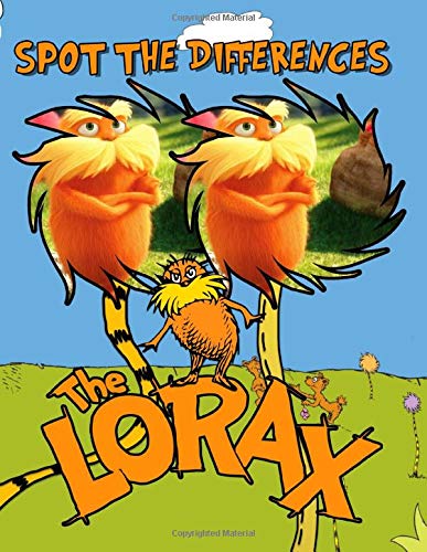 Buy Lorax Spot The Difference Lorax Featuring Fun And Relaxing Buy lorax spot the difference lorax featuring fun and relaxing