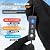 USB Heated Gloves for Women Men, Winter Gloves Full Finger Hand Warmers Gloves 3 Levels Temperature Adjustable Fast Heating Electric Heated Gloves for Outdoor Skiing Cycling Hiking (Black)