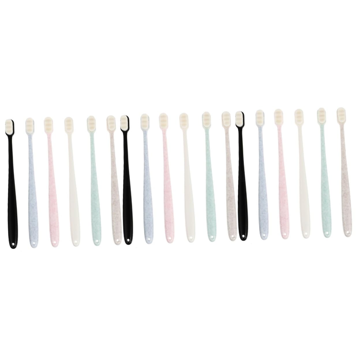 Baluue 18pezzi Spazzolini Da Denti Ultra Morbidi Con Design Per Pulizia e Delicata Strumenti Per La Salute Orale e Rimozione Della Placca