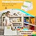 WELSPO 2 Step Stool for Kids, Toddler Step Stool for Bathroom, Kitchen, Bedroom, Living Room, Non-Slip Toddlers Toilet Potty Stool with Handles Baby Child Kid Plastic Poop Stools(Green)