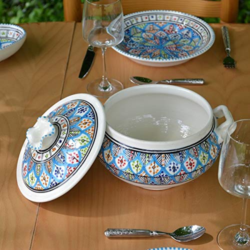 DURALEX Sapphire Soup Plates, Set Of 6