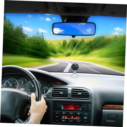 Brújula compacta esférica para tablero de auto miniatura 6