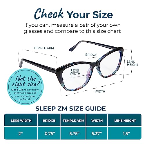 Image of Sleep ZM Blue Light Blocking & Light Sensitivity Glasses - 14 Lens Types for Comfort, Relaxation, Sleep & Relief