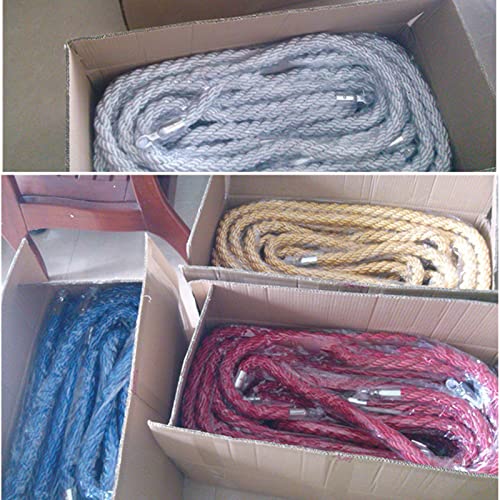 Corde noire VIP pour poteau de guidage de 1,5m avec crochets - 8