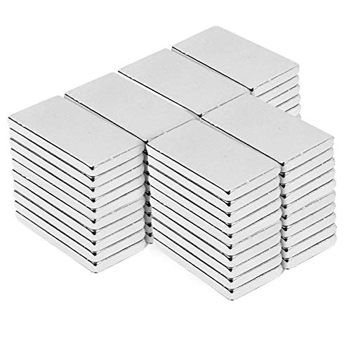 Imán de Neodimio,Super fuerte rectángulo imán de tierras raras,Para la cocina, Experimentos científicos,diseño de DIY, oficina - 20X10X2mm Cover