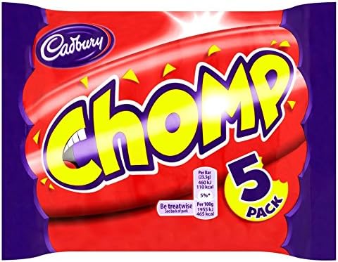 Original Cadbury Chomp Pack Imported From The UK England. Cadbury Chomp Bar Pack