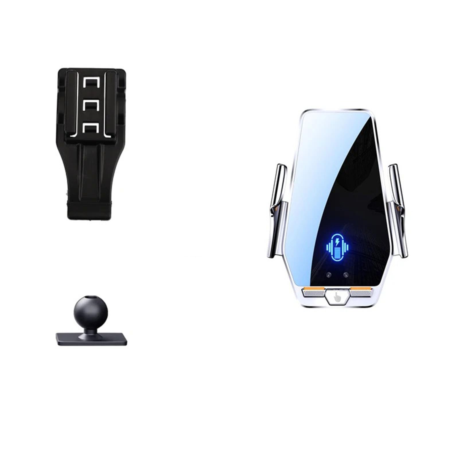 MOGFLMAN Car Phone Holder for VW Polo 2019-2023, LHD Car Phone Holder