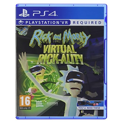 Rick and Morty Virtual Rick-ality PS4 Game (PSVR Required)
