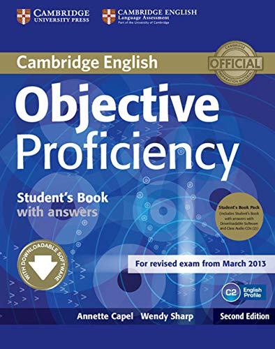  Objective Proficiency Student\'s Book Pack (Student\'s Book with Answers with Downloadable Software and Class Audio CDs (2)) 2nd Edition [Lingua inglese]