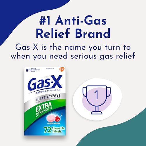 Gas-X 60000000113324 Extra Strength Chewable Gas Relief Tablets thumb #2