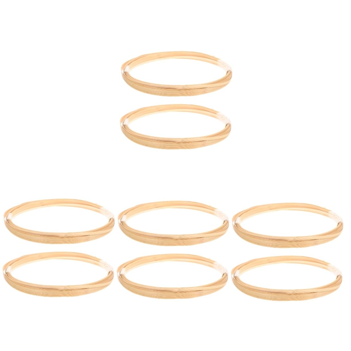 ARTIBETTER 4sets Handmade Reeds DIY Weaving Strips for Craft Projects Home Decor 2rolls*4