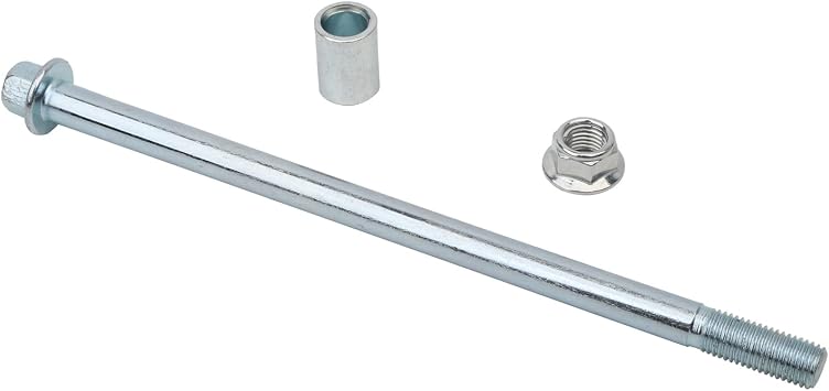 Mokuo 10 * 200mm0.39*7.87 Front Rear Axle with Bushing 20mm Fit for Motorcycle Pit Dirt Bike Moped Scooter QUAD ATV Mini Bike Parts