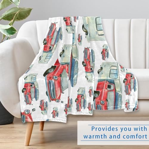 Couverture rétro 150x100 cm compacte et résistante pour le camping et la plage - 7