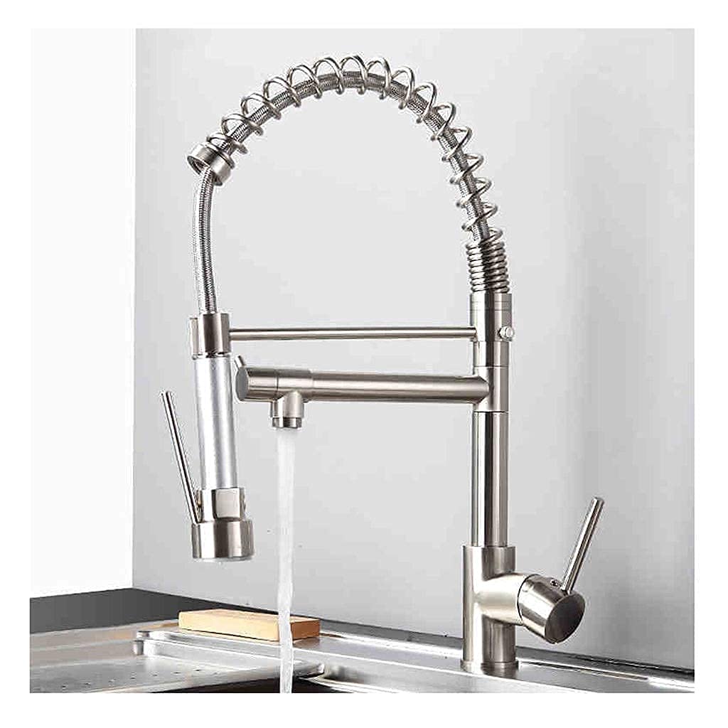 Kitchen Sink Taps Single Handle Kitchen Sink Tap Pull Out Sprayer Mixer Taps Pull-Out 360°Swivel Kitchen Mixer Tap Pull Down Faucet