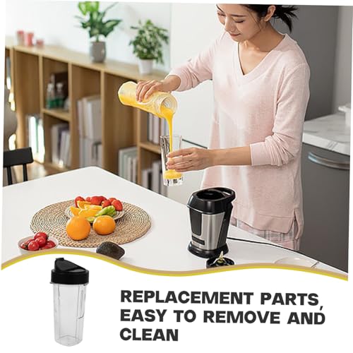 Gobelet à smoothie plastique Cabilock réutilisable avec couvercle pour robot mixeur