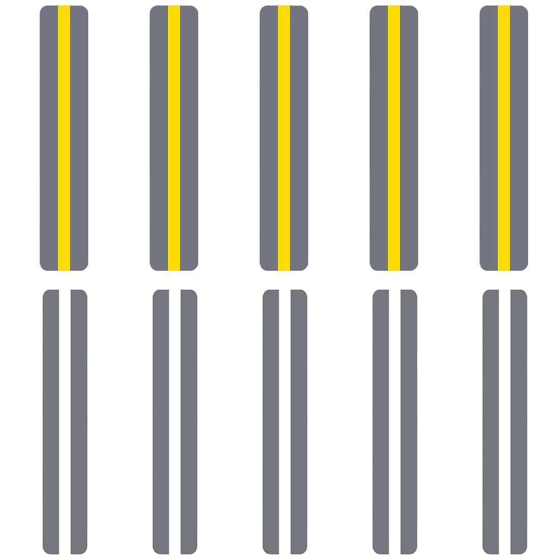 30 Segnalibri Guida Lettura Per Dislessia - Righelli Tracciamento 3 Colori, PET Impermeabile - Foto 10