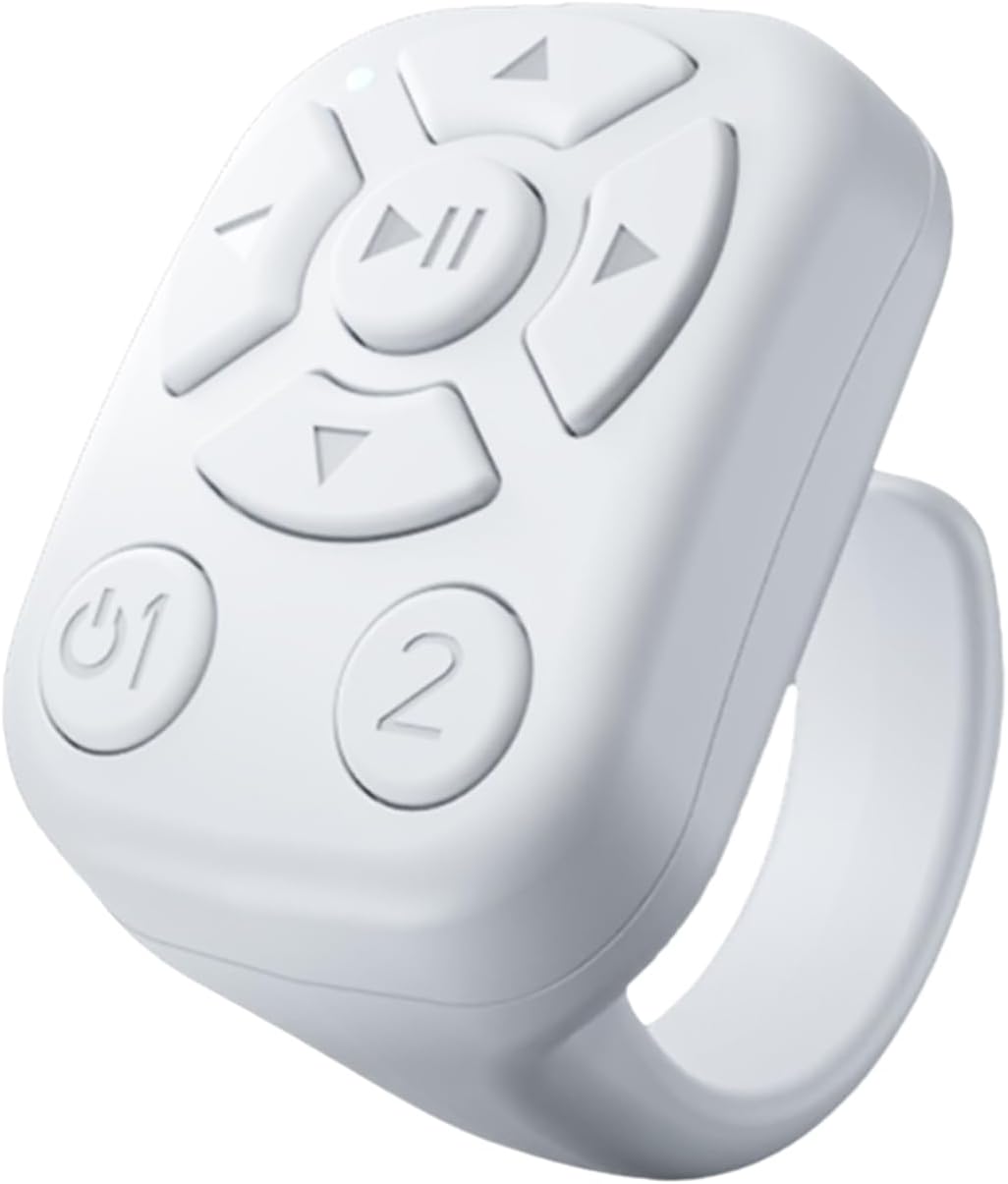 Remote Control – Selfie Control and Pin Pages E-Book | Wireless Scrolling for Video Recording, Camera Shutter and Hands-Free Control