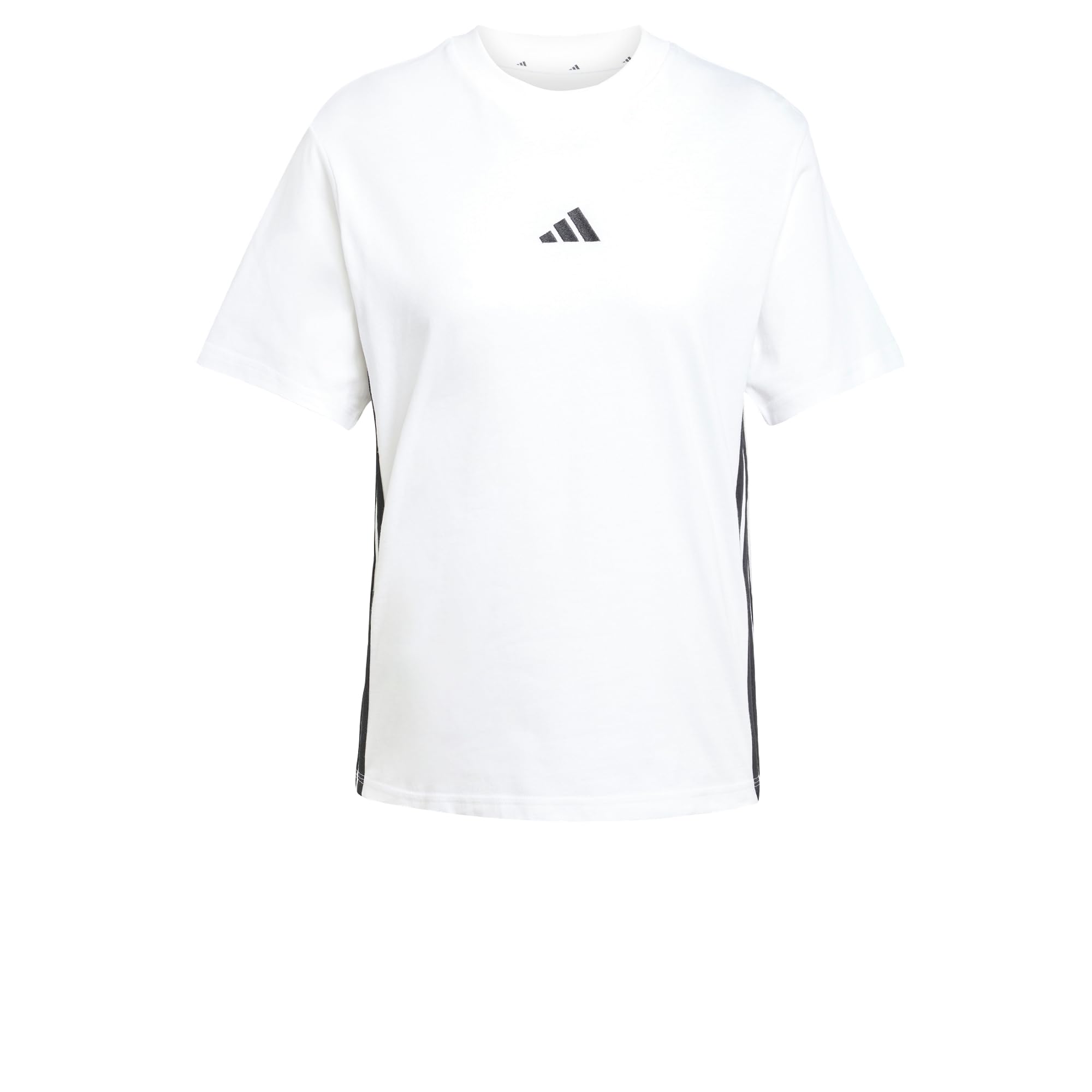 adidas Women's Camiseta Essentials Cotton 3 Bandas
