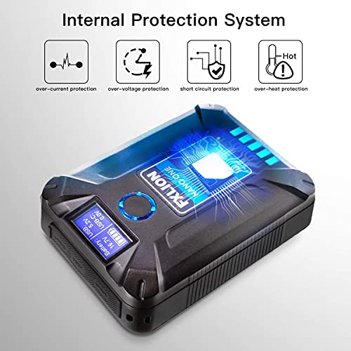 Fxlion Nano One [Official] V Mount Battery 3400Mah(50Wh/14.8V) With D-Tap,Usb-C,Usb-A, Micro Usb Plugs,10Oz Mini Power Bank For Cameras, Camcorders, Led Lights, Monitors,V-Mount-Battery-Fxlion-Mini #TOP7