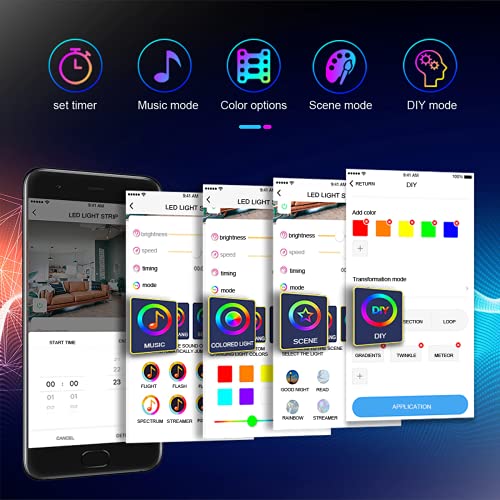 Modern-Bright-LED-Corner-Floor-Lamp-with-Remote-Smart-Bluetooth-App-Control-RGB-Color-Changing-Standing-Lamp-Corner-Wall-Lighting-for-Home-Decor-Living-Room-Bedroom-Party