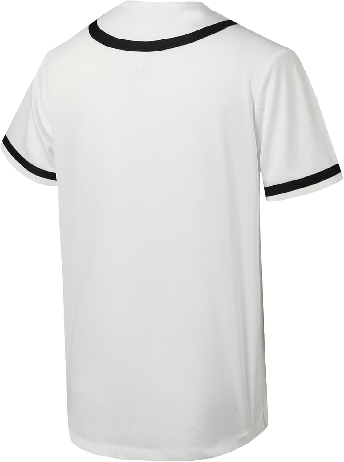 5 Pack Men's Blank Baseball Jersey Button Down Short Sleeve Hip Hop V-Neck Sport Uniform Shirts S-3XL