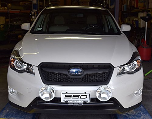 Fits 2014 Subaru Xv Crosstrek (Except Hybrid Models) Rally Light Bar (Bull Bar), 4 Light Tabs, Powder Coated From Ssd Performance #TOP3