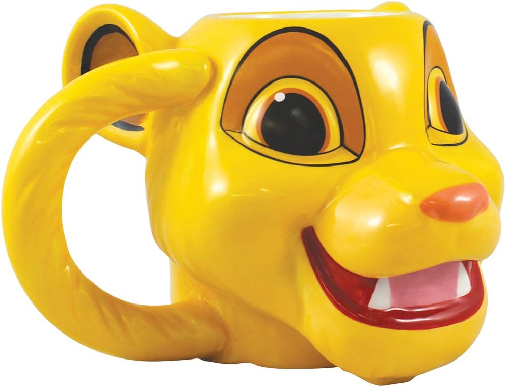 Disney The Lion King Simba Cub Sculpted Ceramic Mug