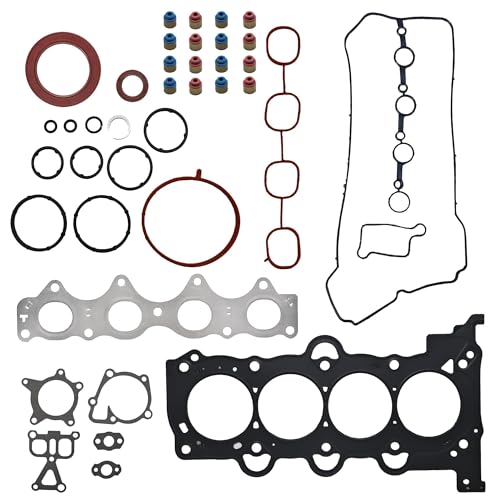 Image of HS26554PT Engine Head Gasket kit Fit for Hyundai Accent Veloster for Kia Rio Soul 2012-2016 1.6L L4 DOHC G4FC Replace 22311-2B004 CPW3545 28521-2B400 22441-2B610 28411-2B600 25124-2B000 HGS195 HSHY22L