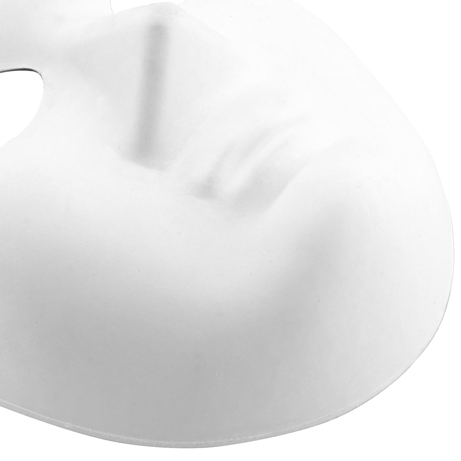 Set di 30 maschere bianche per uomo e donna, fascia elastica regolabile, ideali per carnevale, Halloween e decorazione